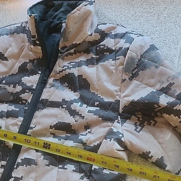 Adidas Long Quited Size S Coat Marapat Digital Desert Camo Like New - Picture 8 of 16